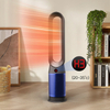 Wholesale Smart Fan Electric Bladeless Fan Heater Tower Heating and Cooling Fan with Air Purifier for Room