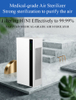 HCP-360K Home air purifier with uv light high quality plasma ionizer 