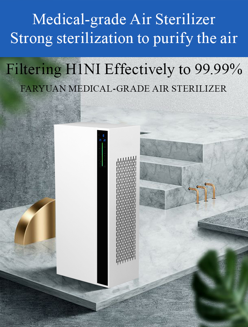HCP-360K Home air purifier with uv light high quality plasma ionizer 