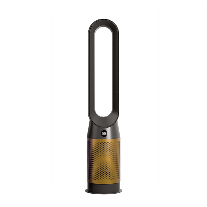 Big Multifunctional Circulation Purifier Air Cooling Bladeless Tower Fan Standing Fan Tower with Remote