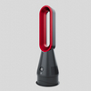 2025 New Design Bladeless Cooling and Heating Floor Fan Remote Control Tower Fan for Household