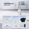 2025 New Design Bladeless Cooling and Heating Floor Fan Remote Control Tower Fan for Household